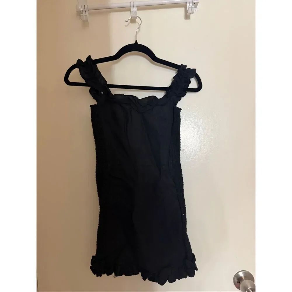 REFORMATION size 2 black mini dress